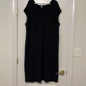Old navy cap sleeved mid length dress